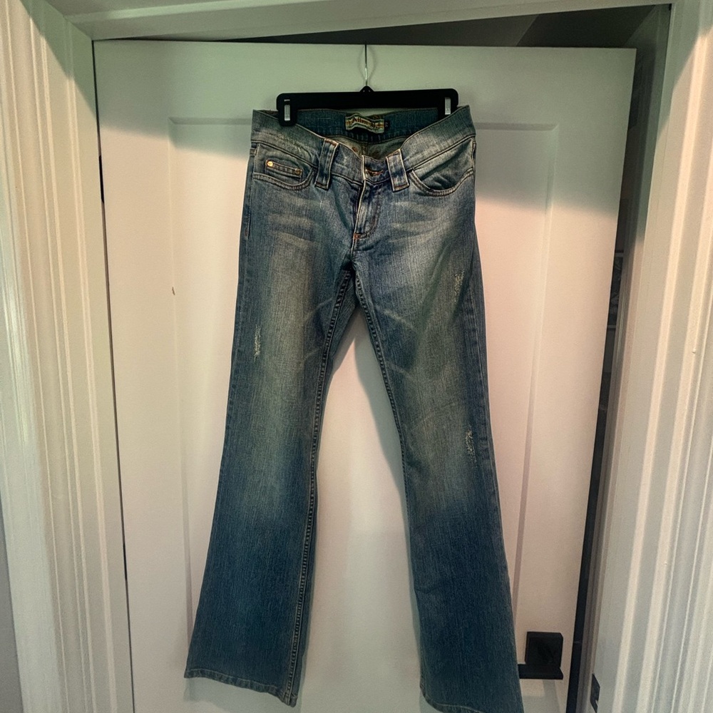 Allen B. By Allen Schwartz Light Blue Vintage Flare Jeans